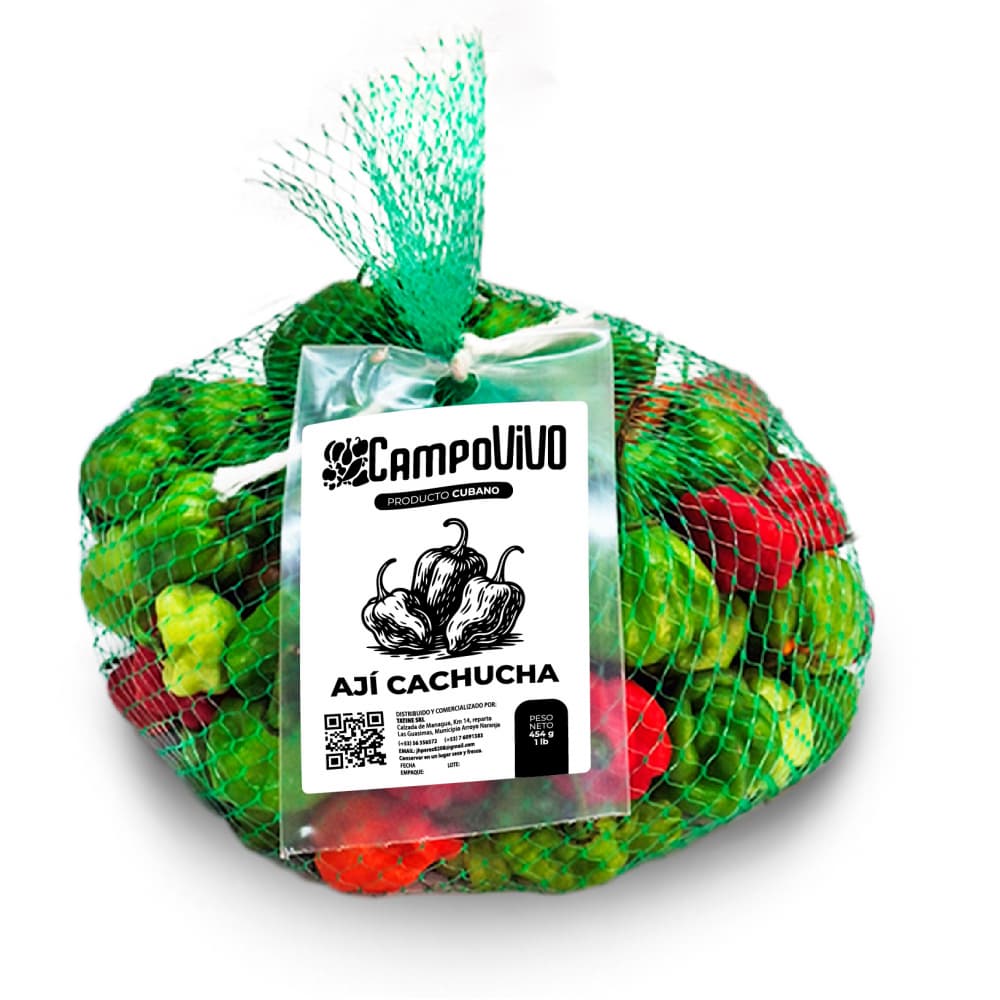 Ají cachucha Campo Vivo (454 g / 1 lb) - Imagen 1
