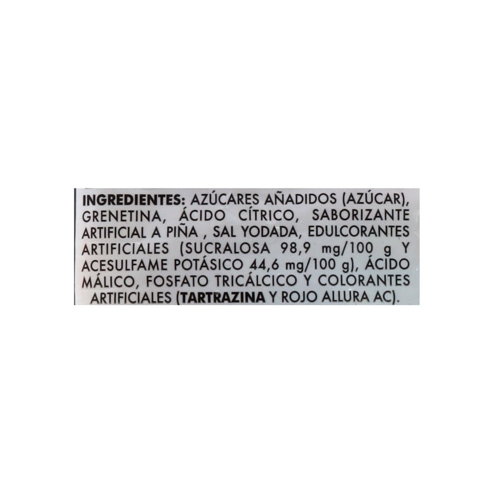 Gelatina de sabor piña D'Gari (120 g / 4.23 oz) - Miniatura 4