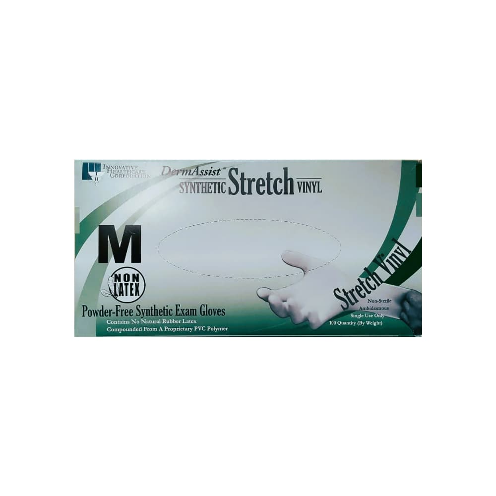 Guantes de examen de vinilo elástico (100 U) - Miniatura 2