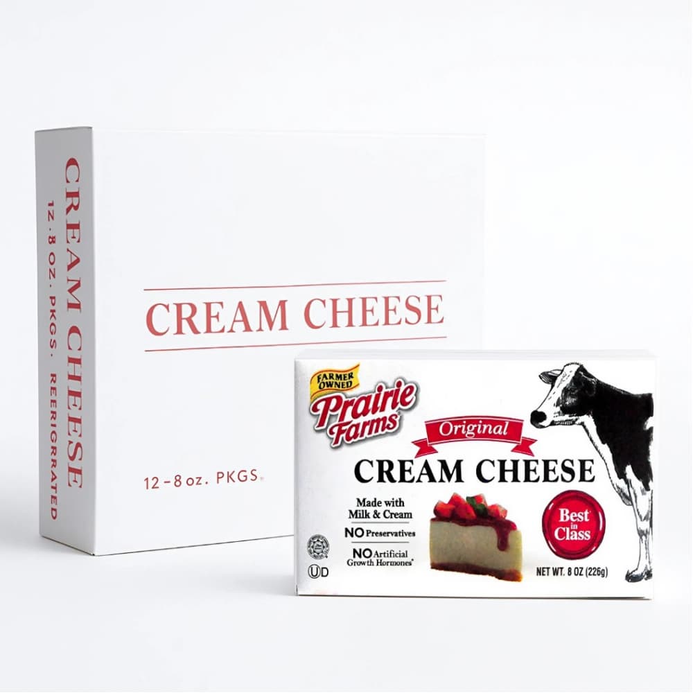Queso crema Prairie Farms (12 x 226 g / 8 oz) - Imagen 1
