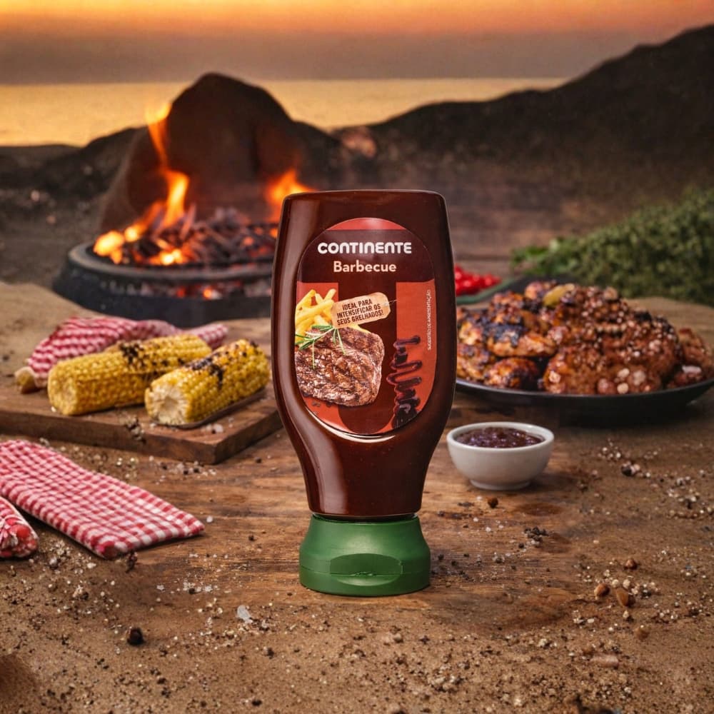 Salsa barbacoa Top Down Continente (320 g / 11.2 oz) - Miniatura 3