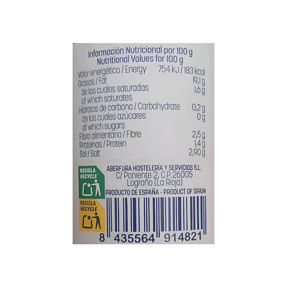 Aceitunas verdes deshuesadas La Abuela Mercedes (300 g / 10.58 oz) - Miniatura 3