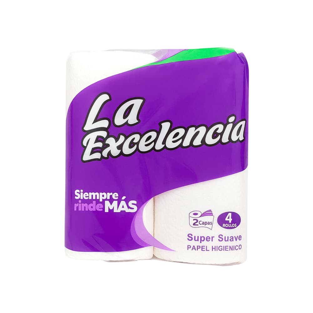 Papel sanitario La Excelencia (4 U) - Imagen 1