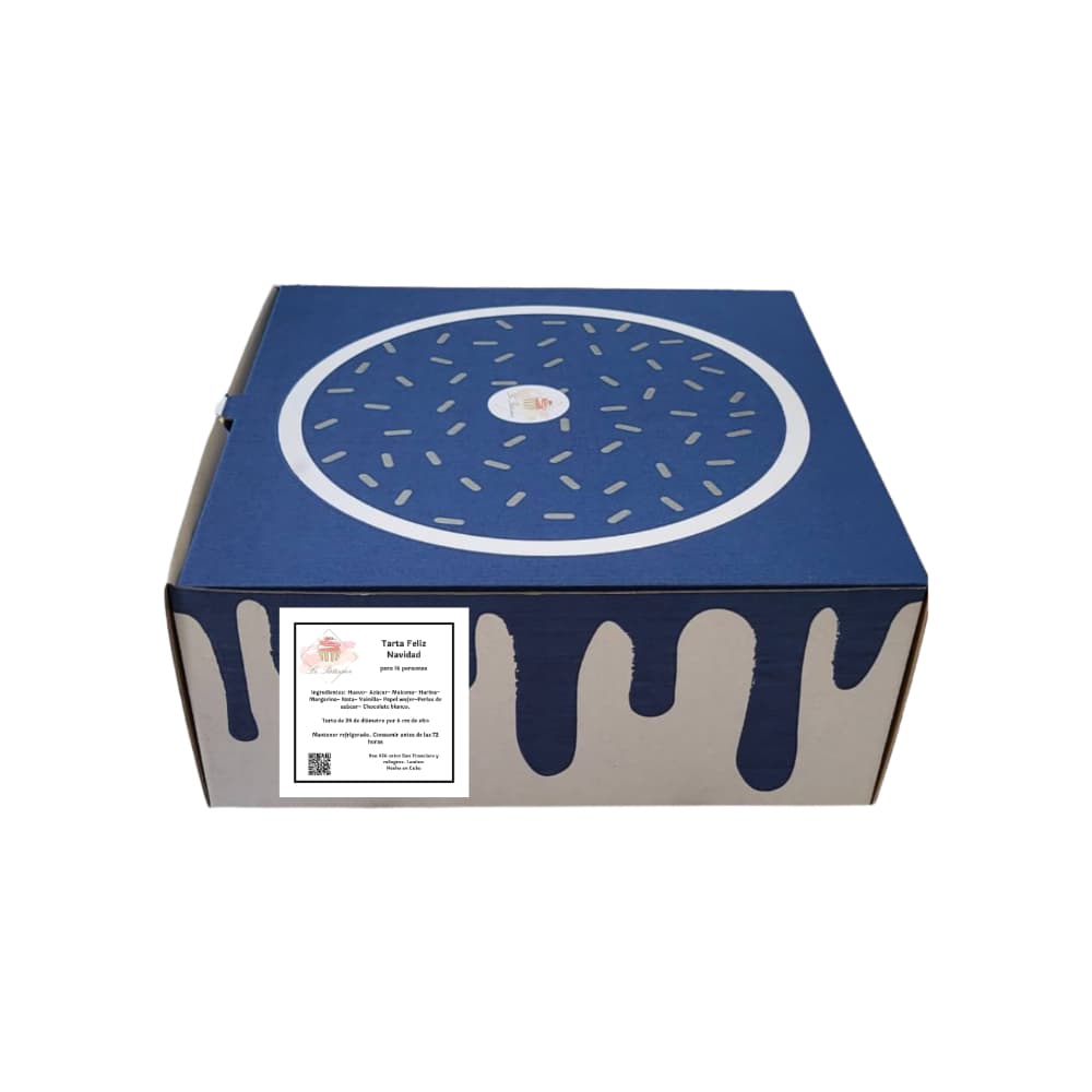 Tarta Feliz Navidad Le Patissier (16 personas) - Miniatura 3