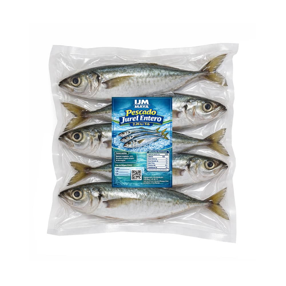 Pescado jurel entero IJM Maya (2.26 kg / 5 lb) - Miniatura 1