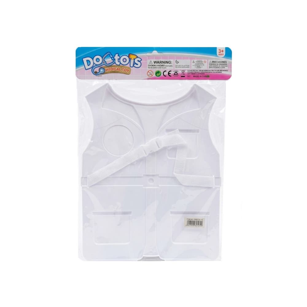 Set de doctor de juguete con chaleco médico y accesorios Doctoys - Miniatura 2