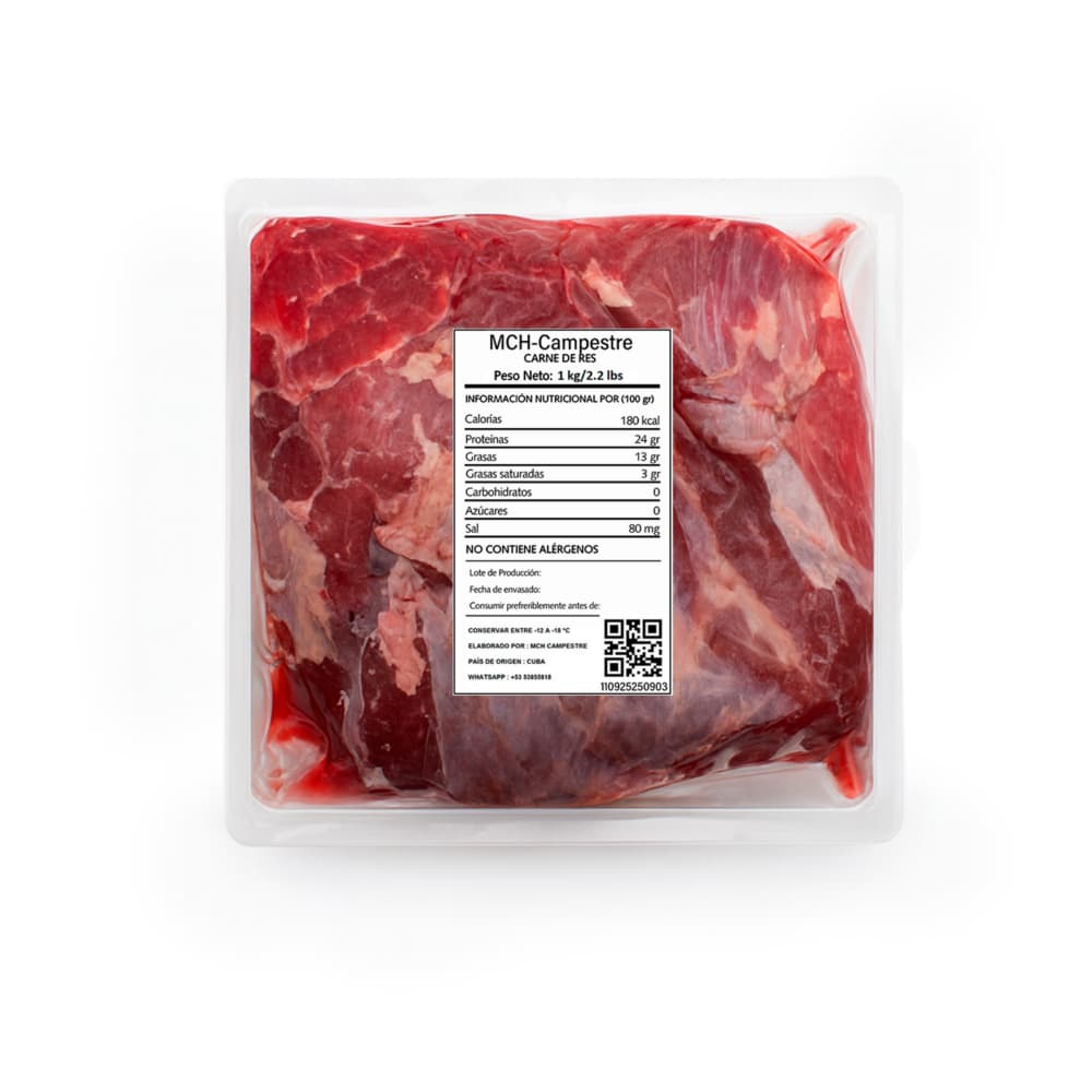 Carne de res MCH-Campestre (1 kg / 2.2 lb) - Imagen 1