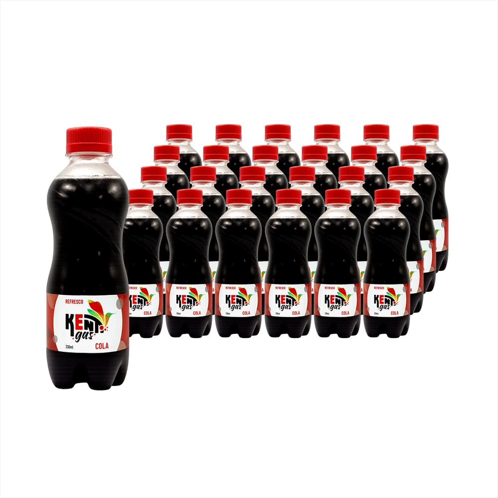 Refresco gaseado de cola Kenti (24 x 330 ml) - Imagen 1