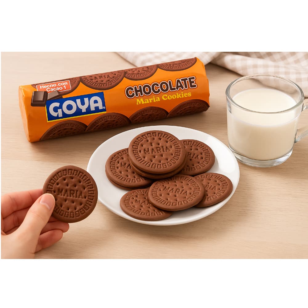 Galletas Maria de chocolate Goya (200 g / 7 oz) - Miniatura 2