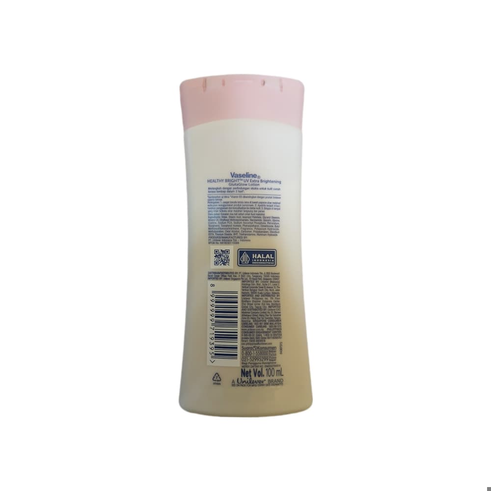 Loción corporal saludable brillante Vaseline (100 ml) - Miniatura 2