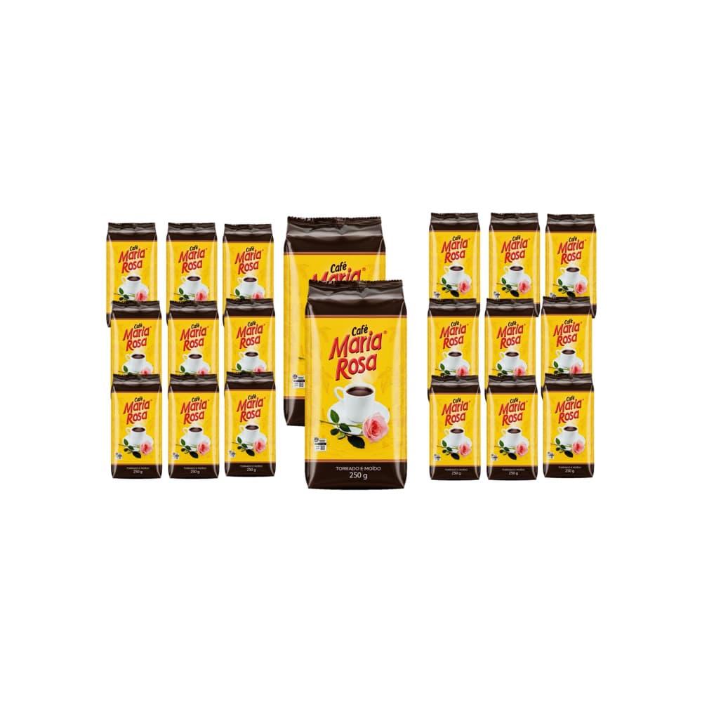 Café tostado y molido Maria Rosa (20 x 250 g / 8.81 oz) - Imagen 1