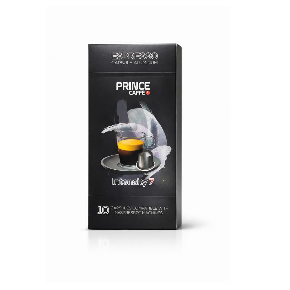 Cápsulas de Café Espresso Prince Caffe – Intensidad 7 (10 U) - Miniatura 1