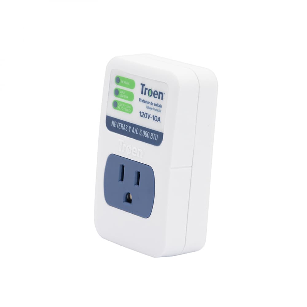 Protector de voltaje de 120 V / 10 A para neveras y climas de hasta 6000 Btu Troen - Miniatura 2