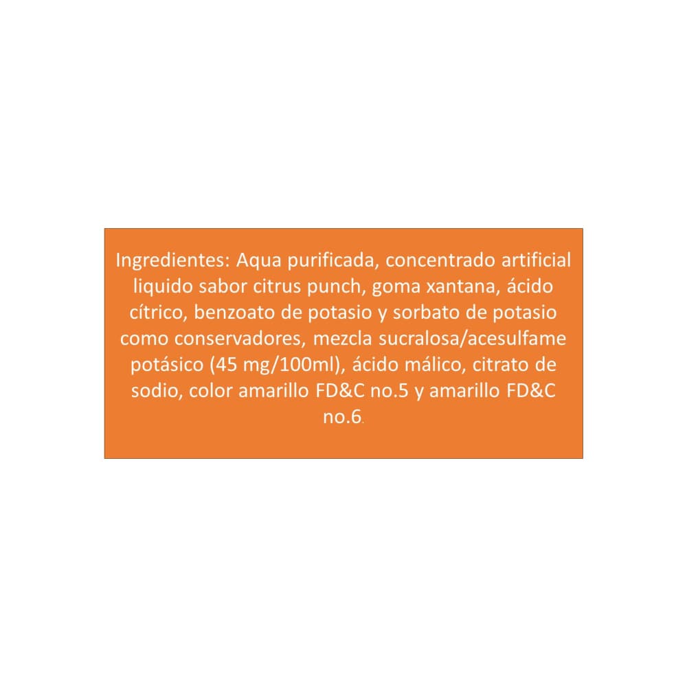 Bebida refrescante sin gas sabor citrus punch Citrika (500 ml / 16.90 oz) - Miniatura 2