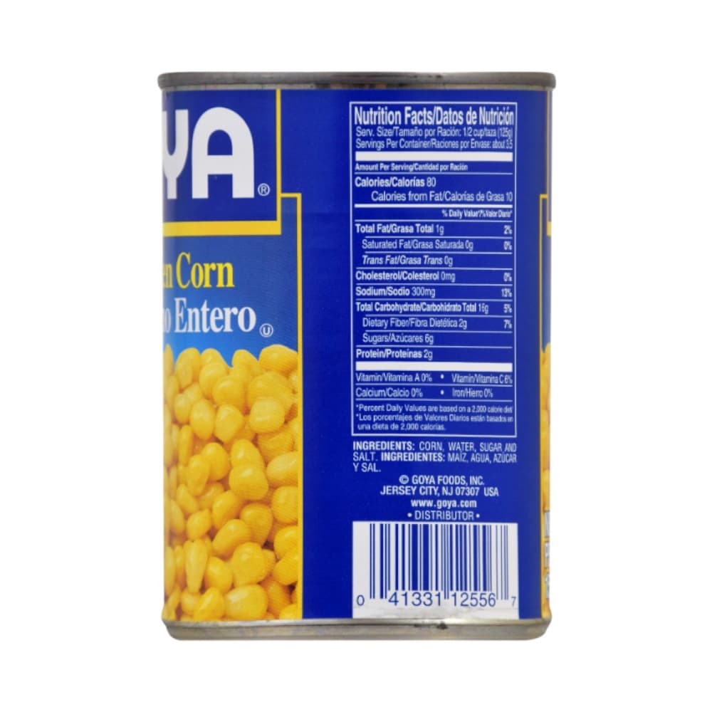 Maíz tierno en grano entero Goya (432 g / 15.25 oz) - Miniatura 2