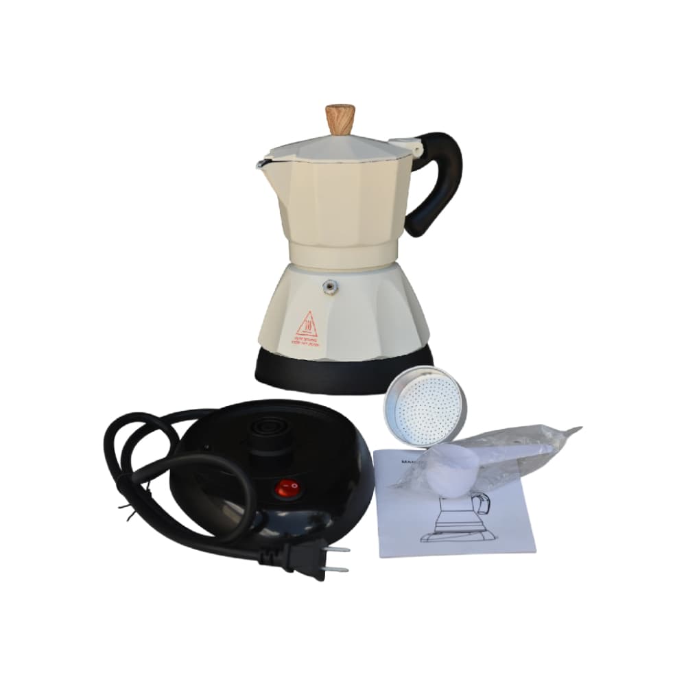 Cafetera eléctrica tipo Moka de 3 tazas Houseloux - Miniatura 8