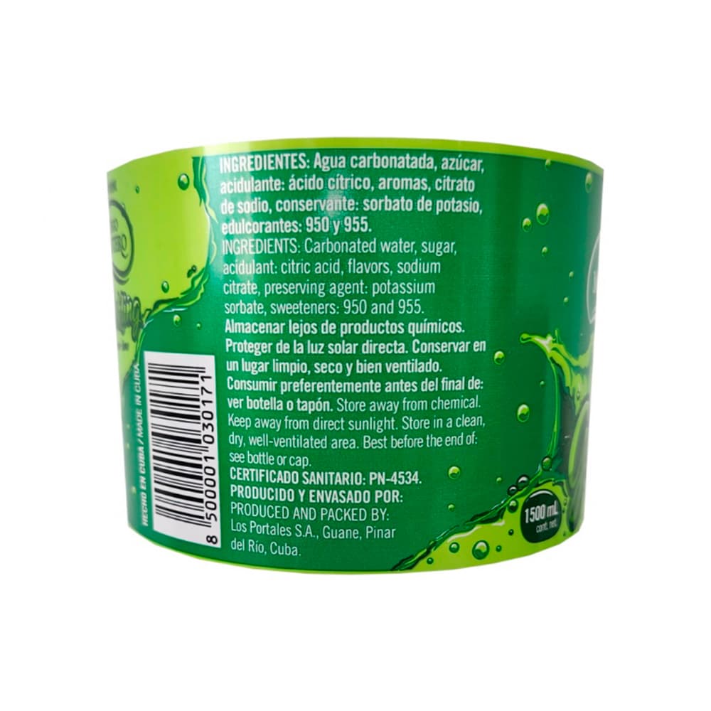 Refresco lima-limón Ciego Montero (6 x 1500 ml) - Miniatura 3