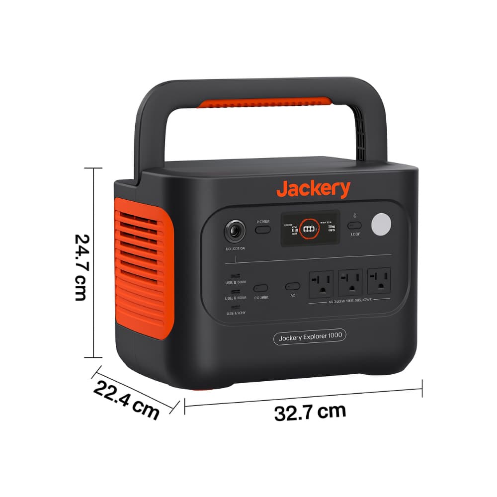 Estación de energía portátil 1070 Wh Jackery JE-1000D (1500 W) + Puesta en marcha - Miniatura 4