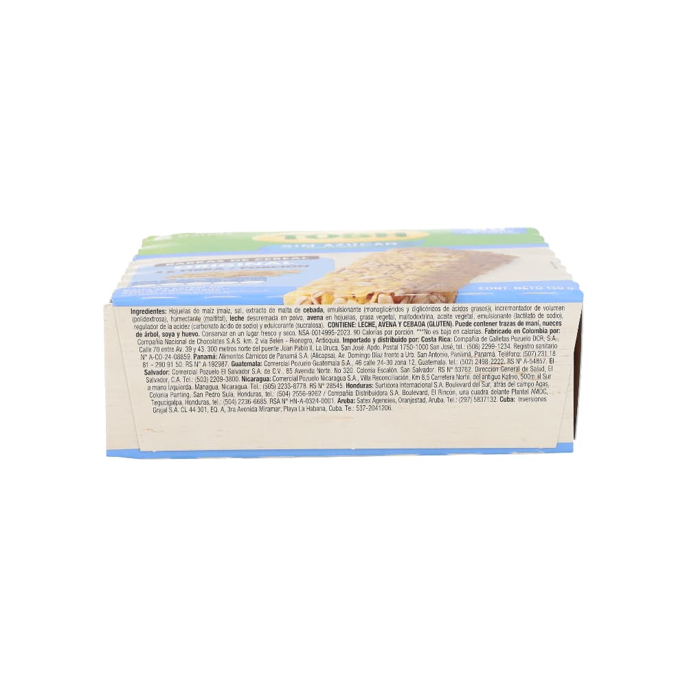Barras de cereal sin azúcar adicionada Tosh (138 g / 4.9 oz) - Miniatura 3