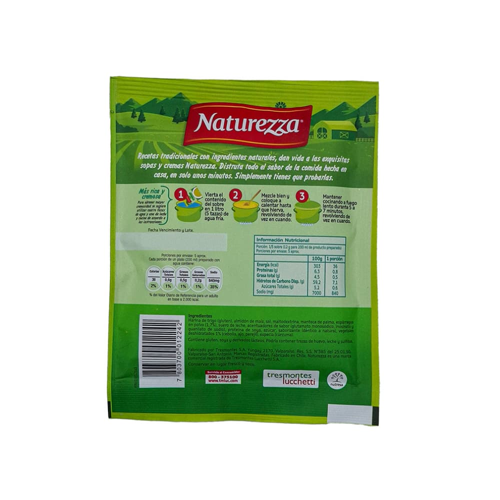 Crema de espárragos Naturezza (60 g / 2.11 oz) - Miniatura 2