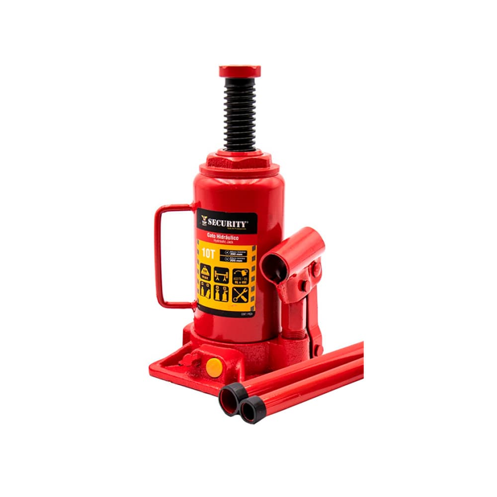 Gato hidráulico para elevación de cargas de hasta 10 T Security - Imagen 1