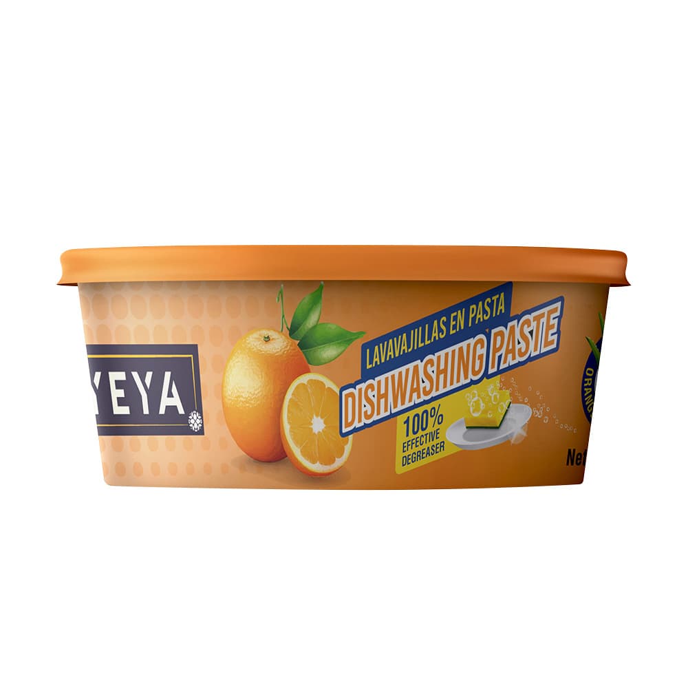 Lavavajillas en pasta con aroma a naranja Yeya (200 g / 7.05 oz) - Imagen 1