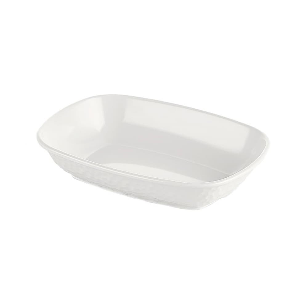 Plato rectangular color blanco crema Kulsan - Miniatura 4