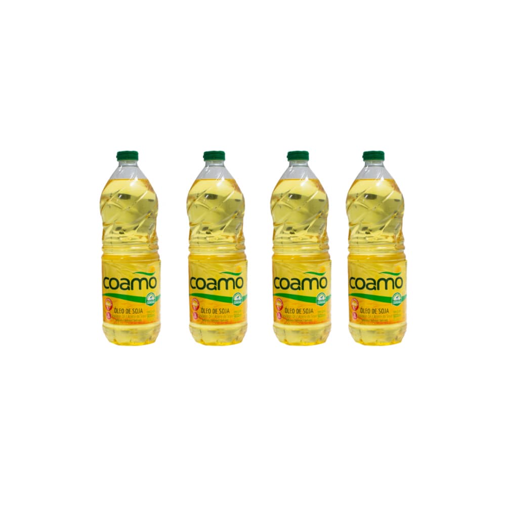 Combo de Aceite de soja refinado Coamo (4 x 900 ml) - Imagen 1