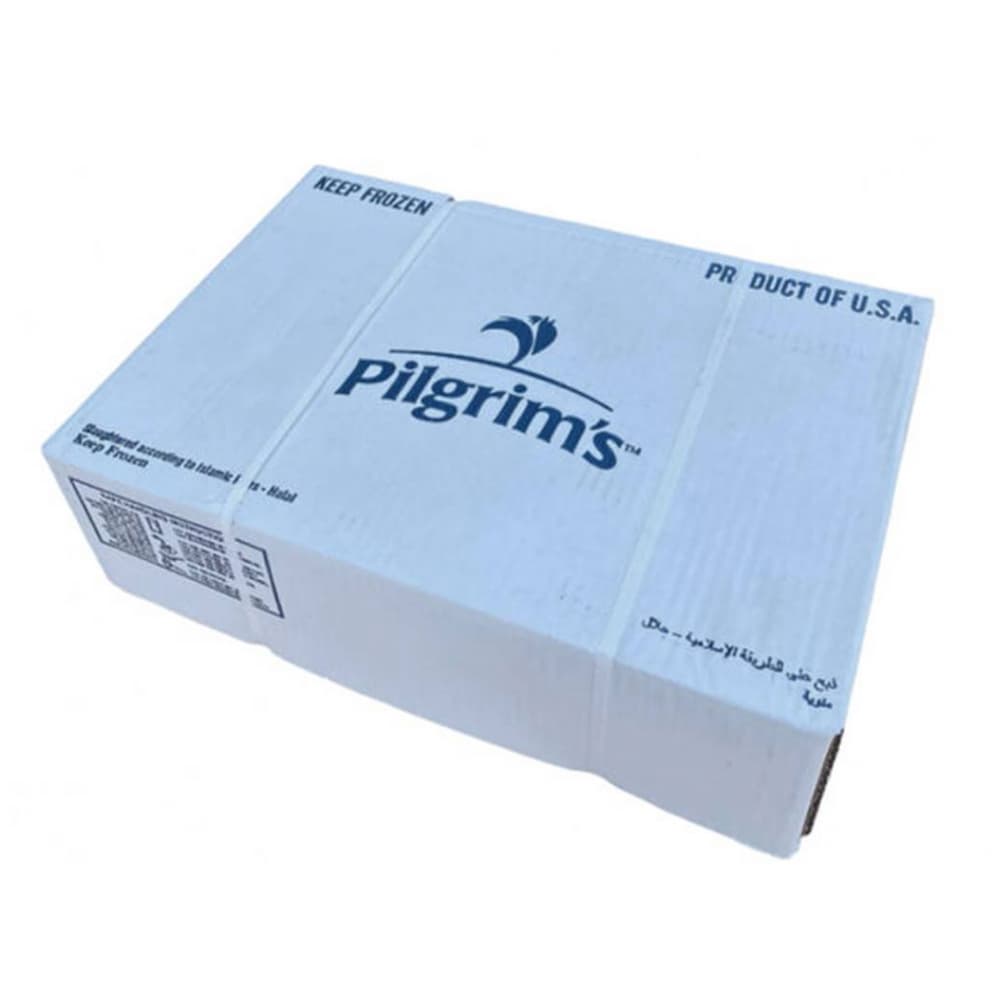 Caja de cuartos traseros de pollo Pilgrims (15 kg / 33 lb) - Imagen 1