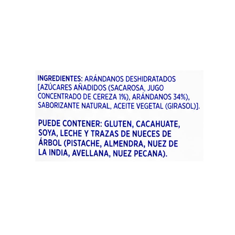 Arándanos deshidratados endulzados con jugo de cereza Ocean Spray (130 g / 4.55 oz) - Miniatura 3