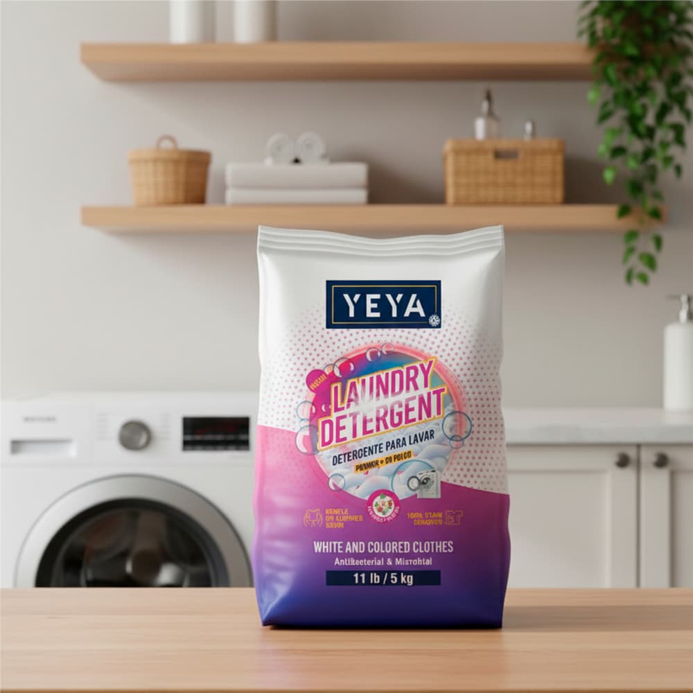 Detergente en polvo con aroma a flores YEYA (3 x 5 kg / 11 lb) - Miniatura 2