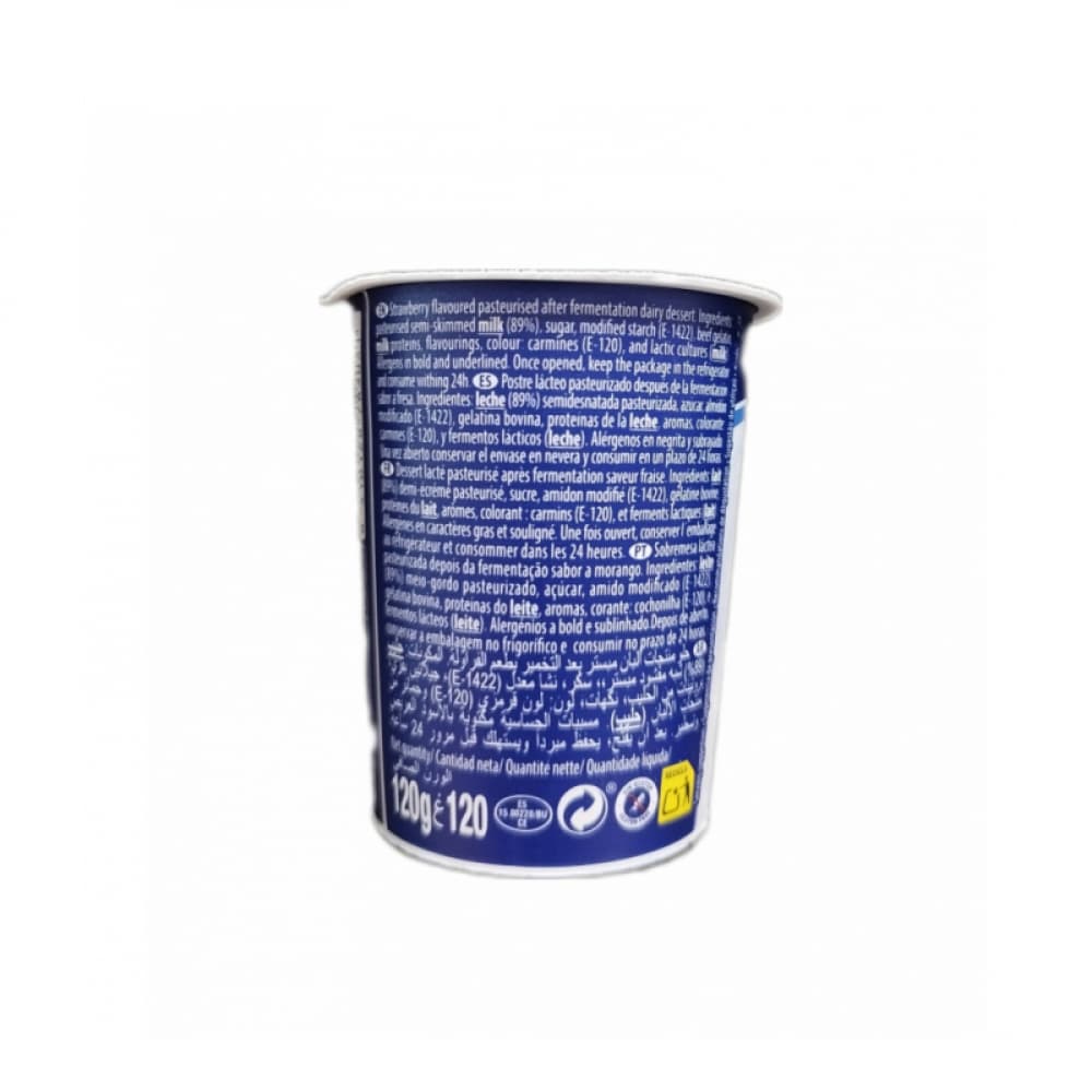 Yogurt sabor fresa Original PMI (12 x 120 g / 4.23 oz) - Miniatura 3