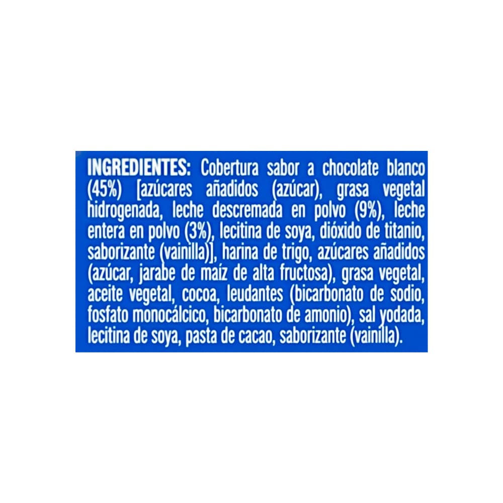 Galleta sándwich sabor a chocolate con relleno cremoso sabor a vainilla y cobertura con leche sabor a chocolate blanco Oreo (152.8 g / 5.39 oz) - Miniatura 2