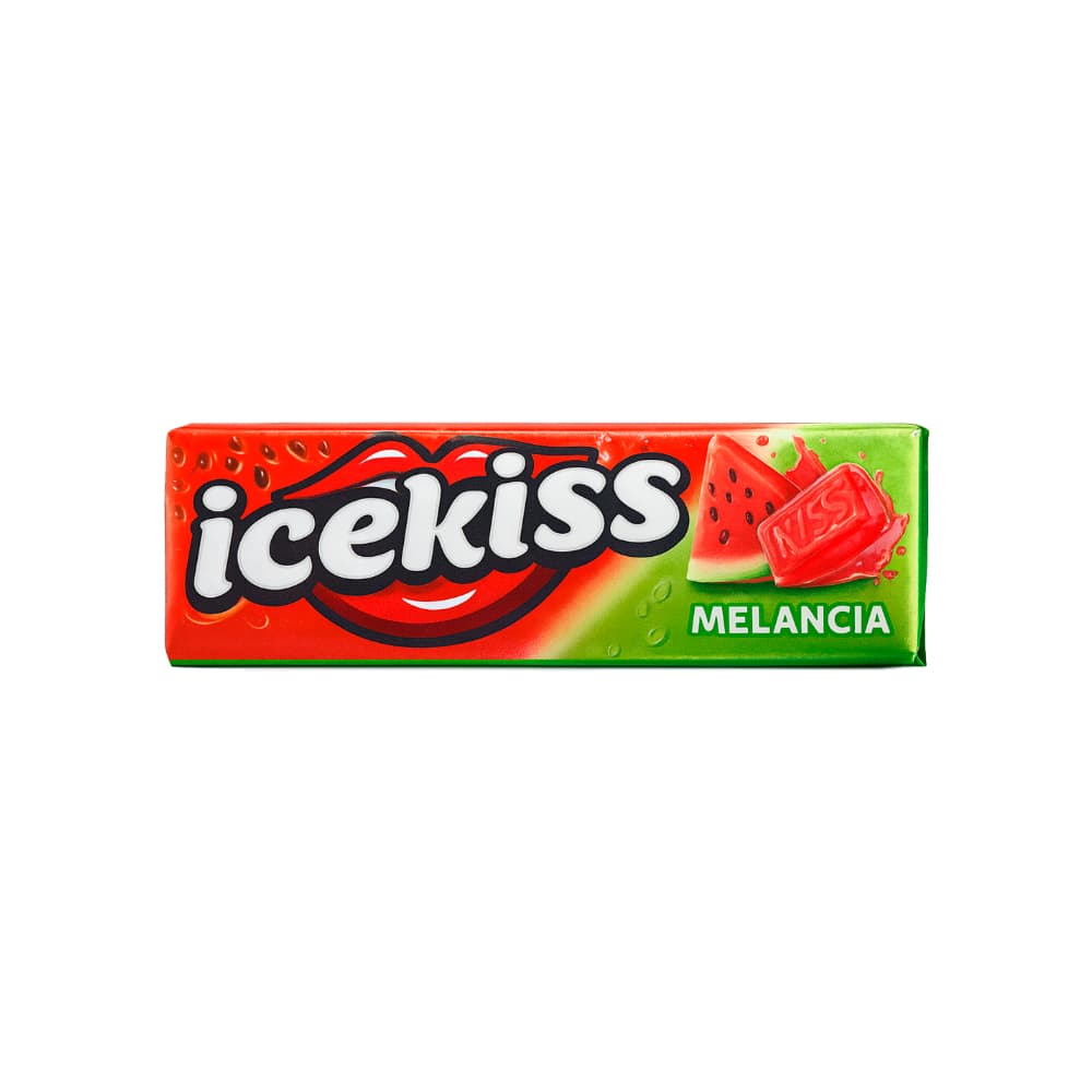 Caramelos duros sabor sandía Icekiss (29 g / 1.02 oz) - Imagen 1