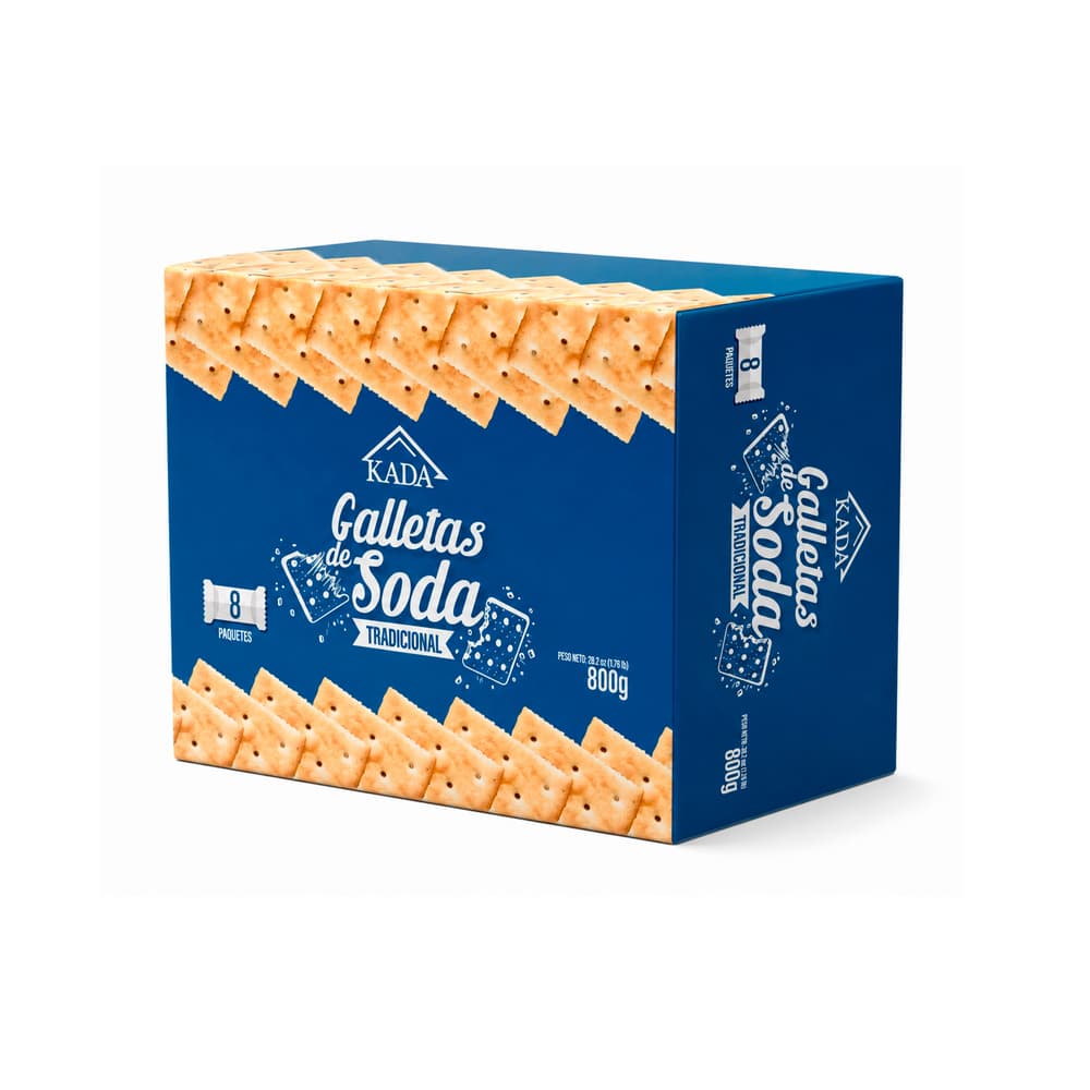 Galletas de soda tradicional Kada (800 g / 1.76 lb) - Miniatura 1