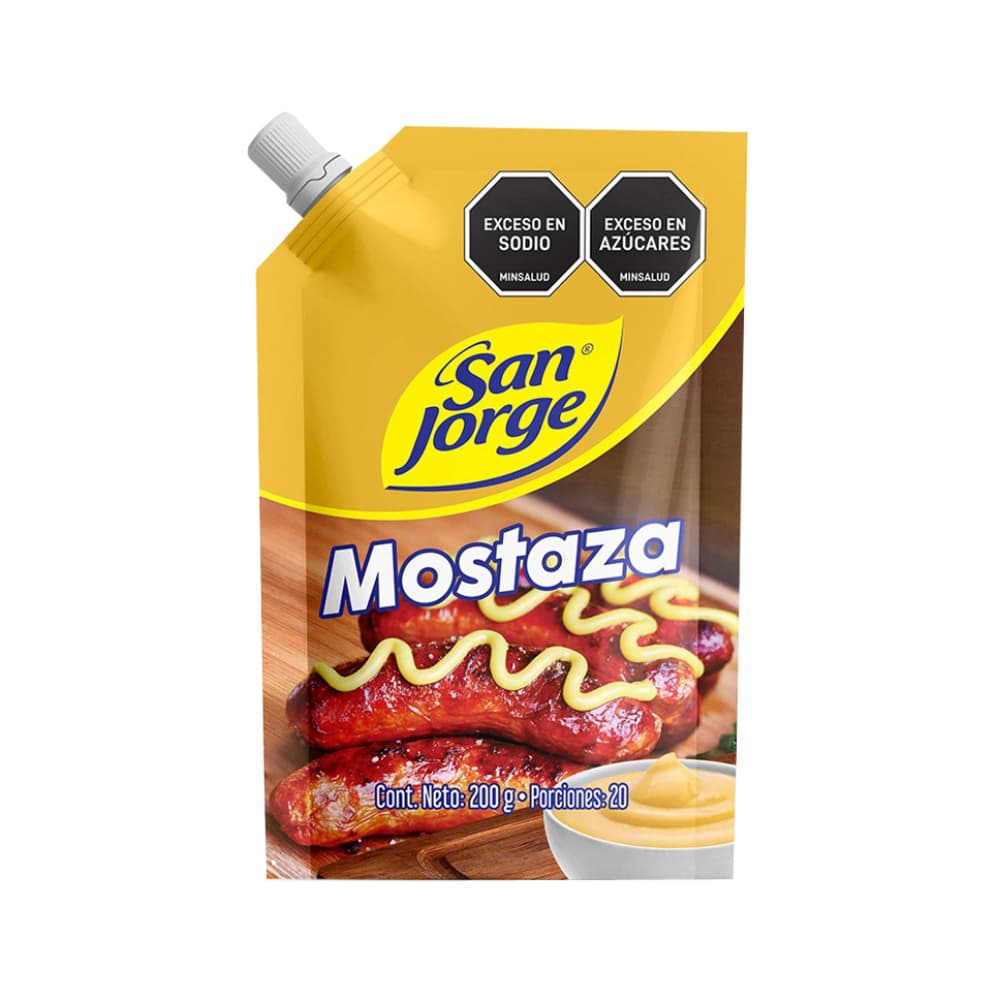 Mostaza San Jorge (200 g / 7.05 oz) - Imagen 1