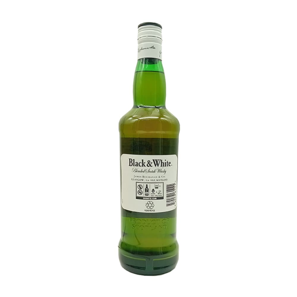 Whisky Black & White (750 ml) - Miniatura 2