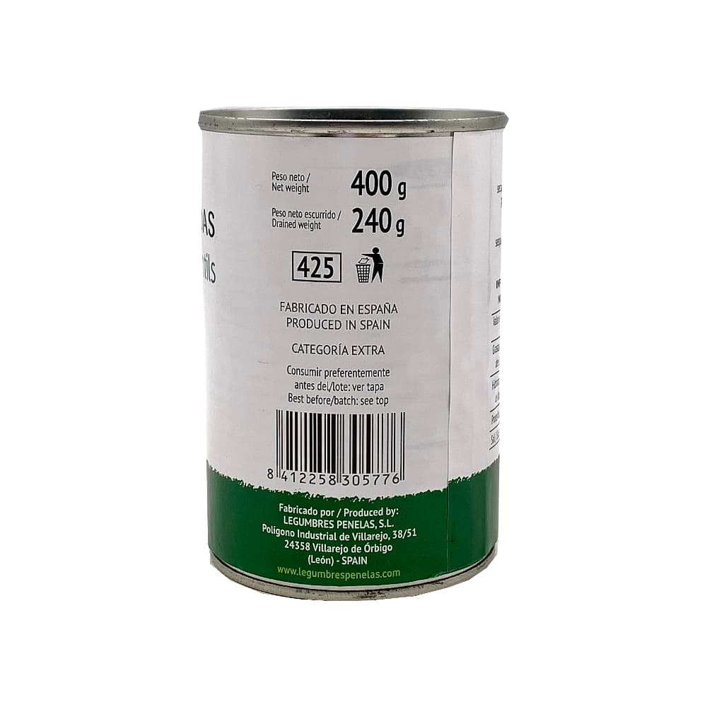 Lentejas cocidas La Noria (400 g / 14.10 oz) - Miniatura 4