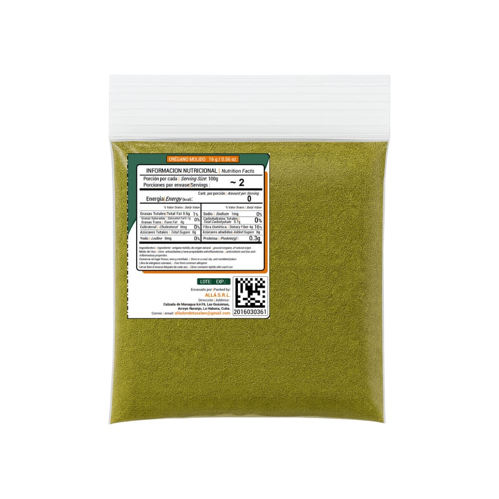 Orégano molido ALLÁ (16 g) - Miniatura 5