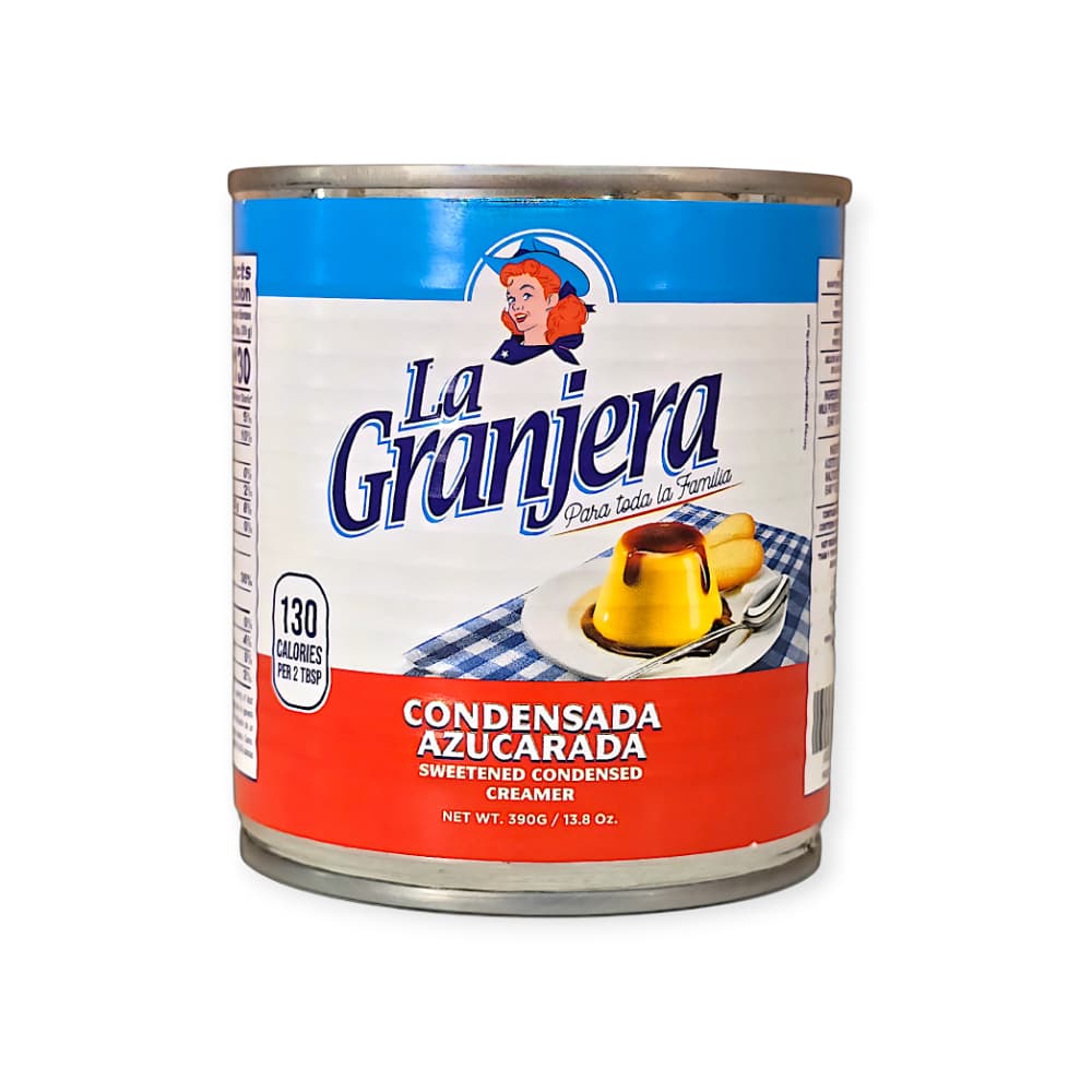 Leche condensada azucarada La Granjera (390 g / 13.8 oz) - Imagen 1
