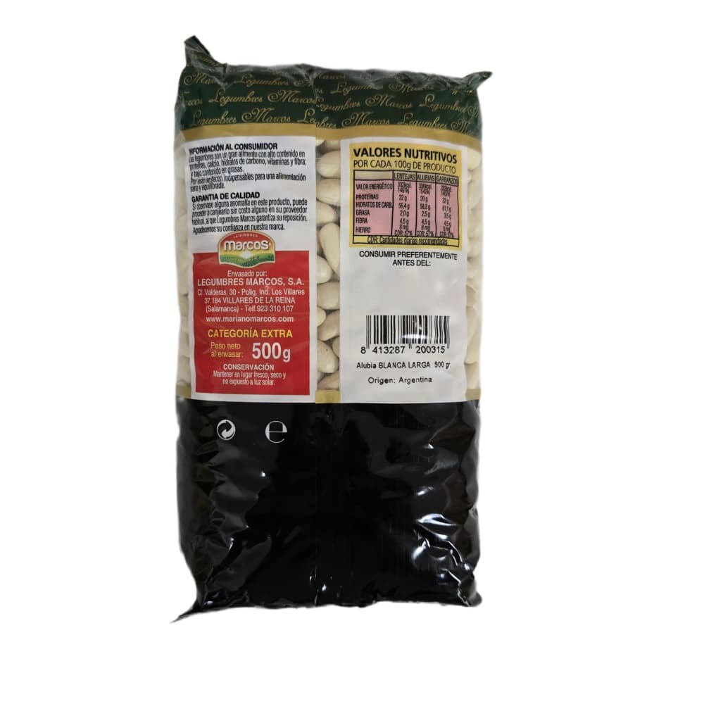 Alubias blancas Marcos (500 g / 1.10 lb) - Miniatura 3