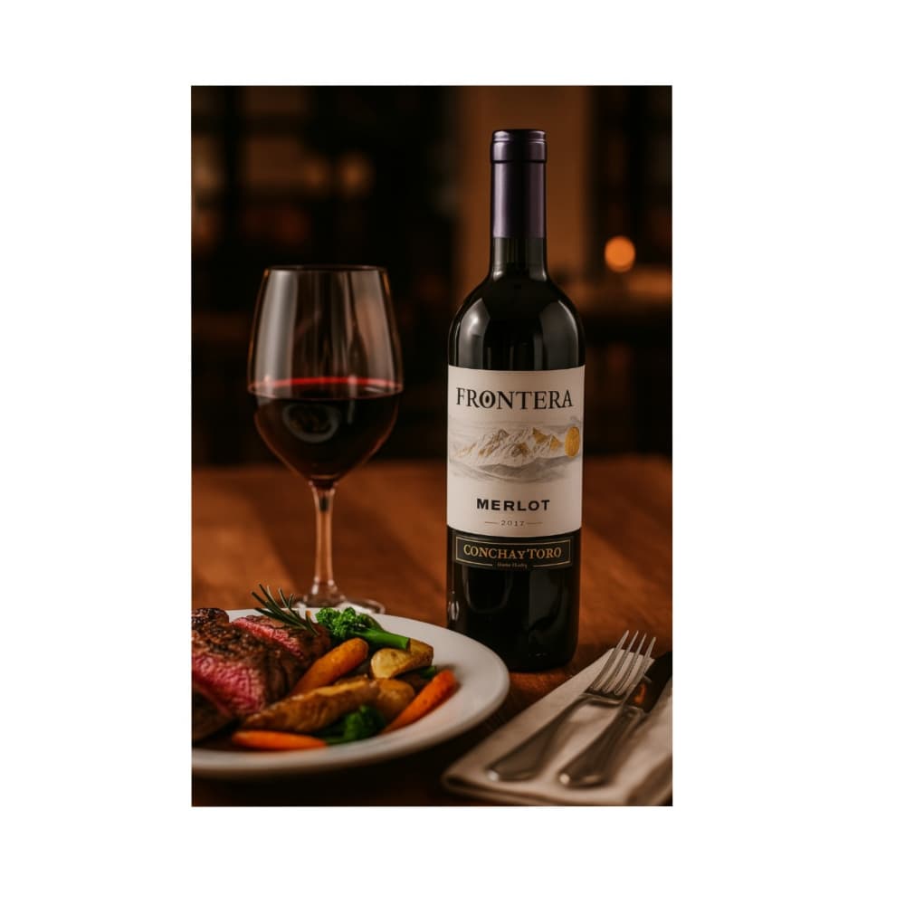 Vino tinto Merlot Frontera (750 ml) - Miniatura 2