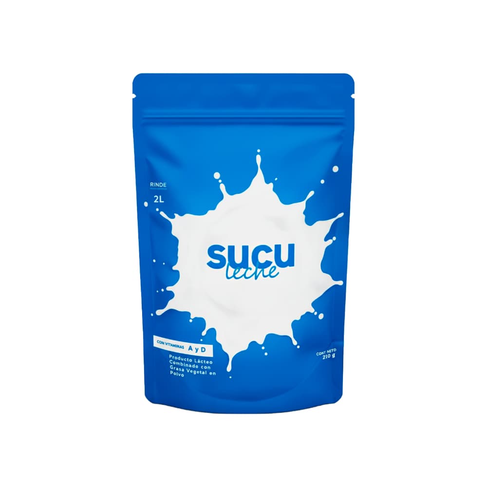 Producto lácteo combinado con grasa vegetal en polvo Sucu (210 g / 7.41 oz) - Imagen 1