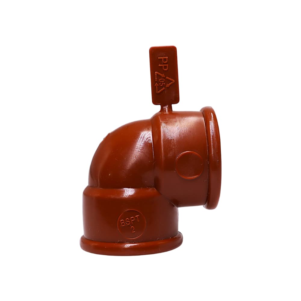 Codo con rosca revestido de ½" de 90 grados RSCD1/2 Nihao - Miniatura 4