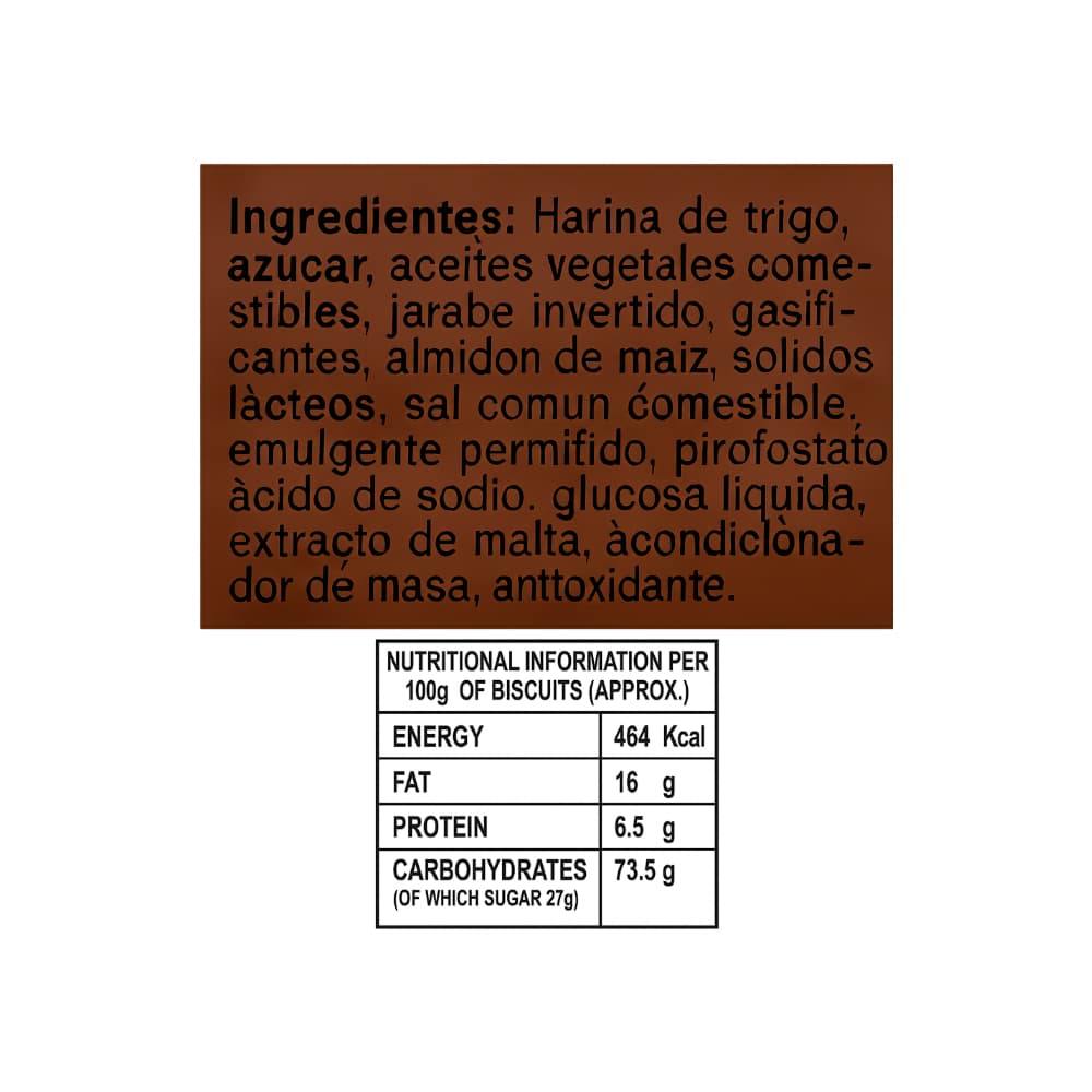 Gomitas corazones Guandy (2 x 20 g) + Galletas sándwich con crema sabor a chocolate Cremelo Mrs. Bector's Cremica (440 g / 15.5 oz) - Miniatura 2