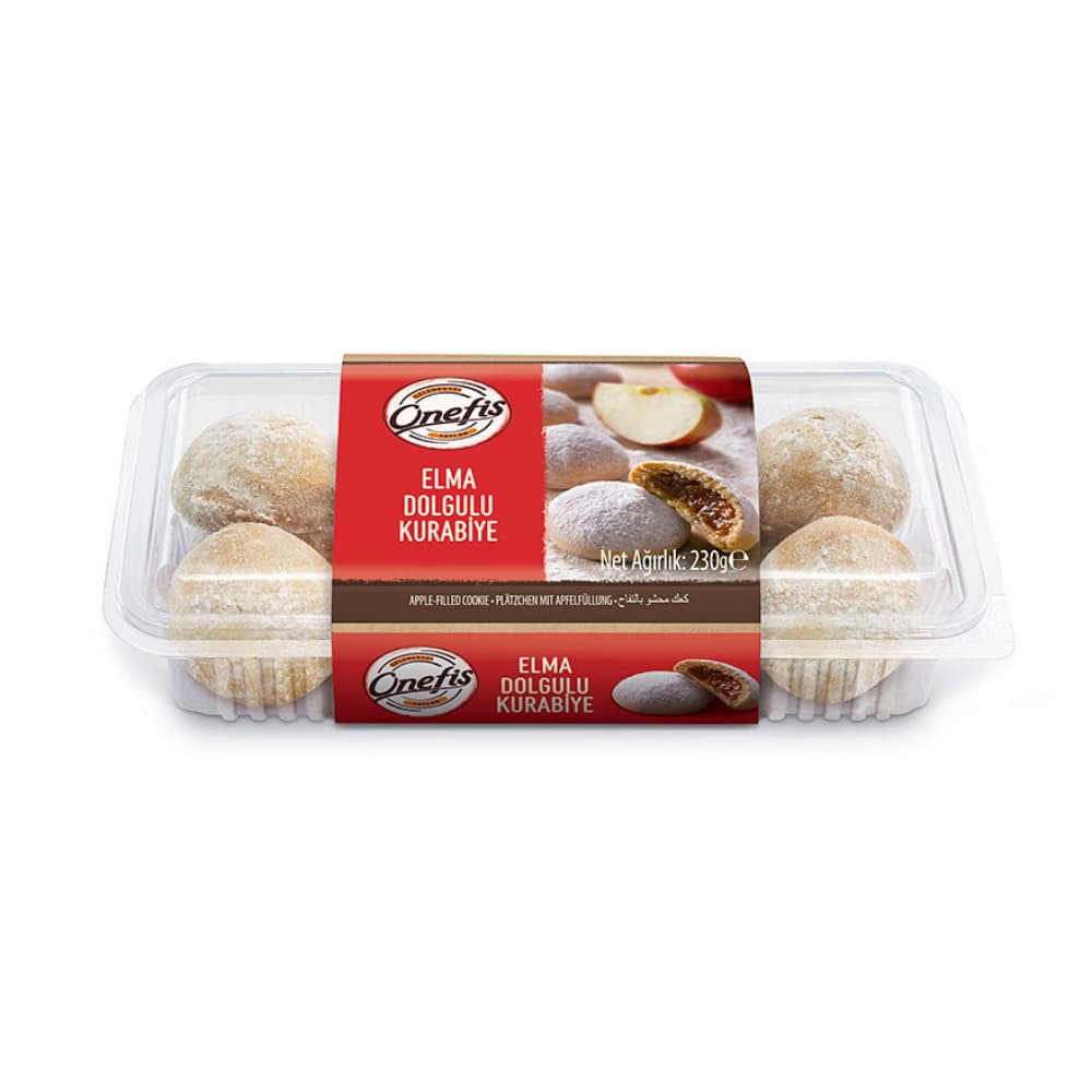 Galletas rellenas de manzana Onefis (230 g / 8.11 oz) - Imagen 1