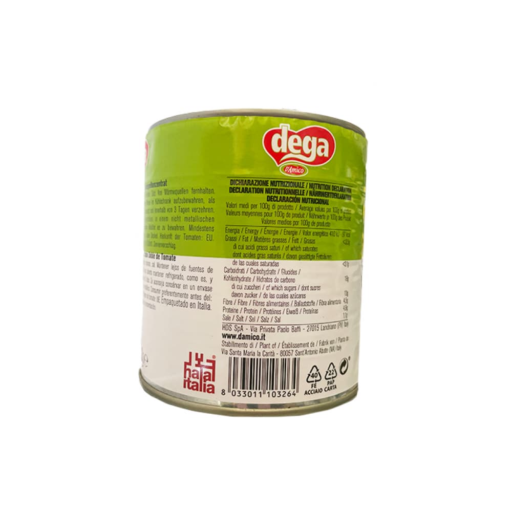 Concentrado doble de tomate Dega (800 g / 1.76 lb) - Miniatura 4