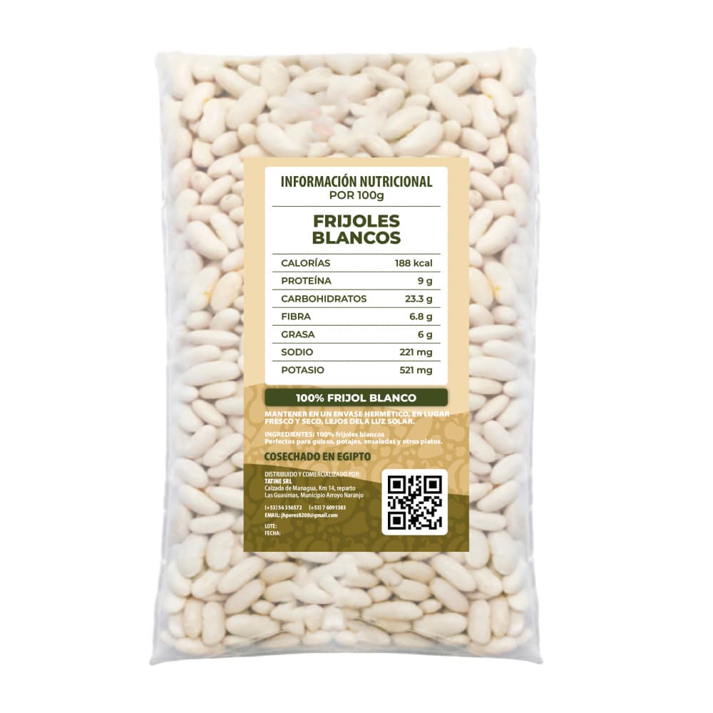 Frijoles blancos Campo Vivo (1 kg / 2.2 lb) - Miniatura 3