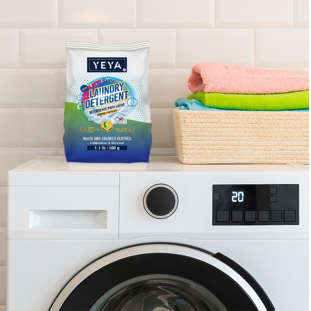 Detergente en polvo con aroma a limón Yeya (500 g / 1.1 lb) - Miniatura 3