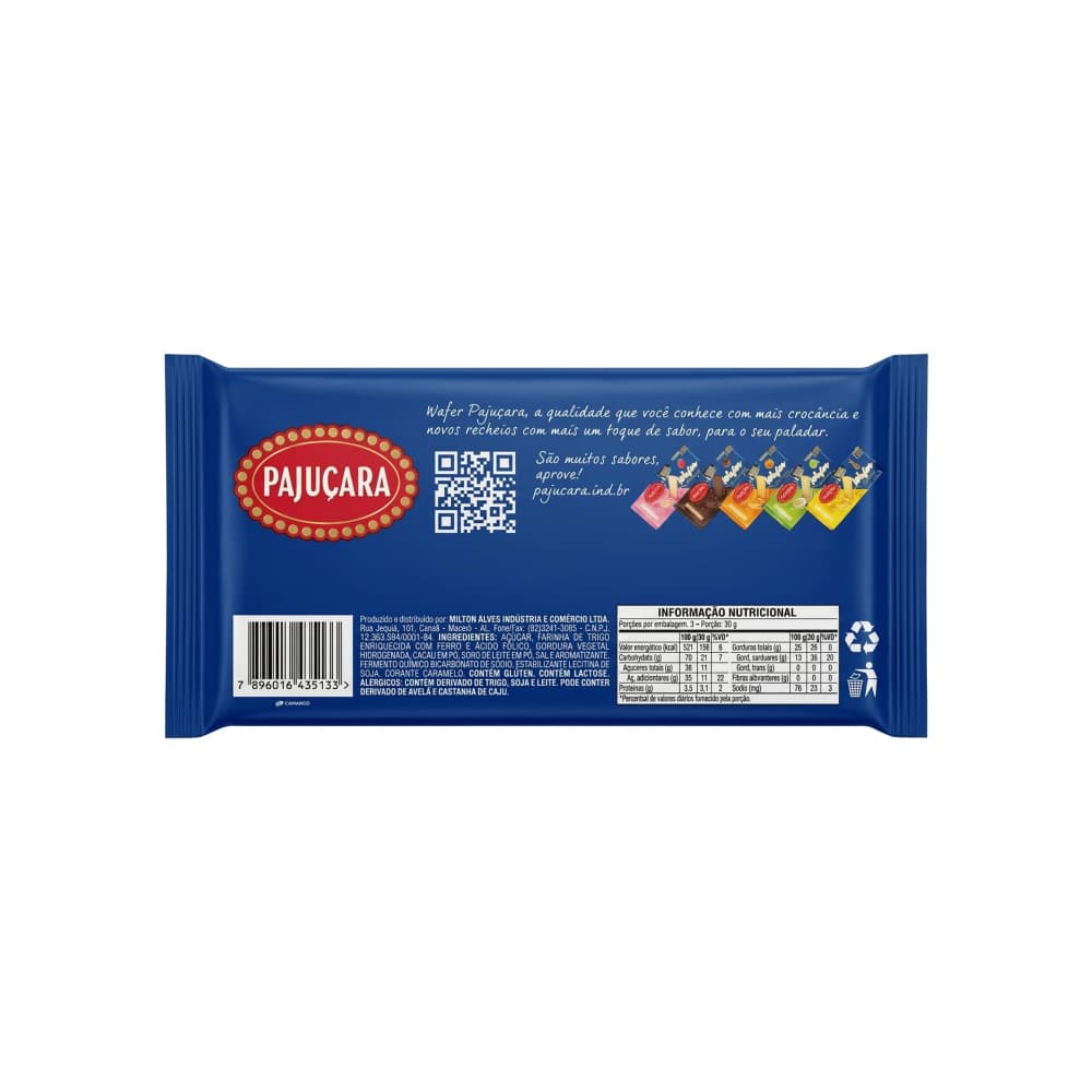 Sorbetos rellenos de chocolate Chotoso Pajucara (78 g / 2.75 oz) - Miniatura 2